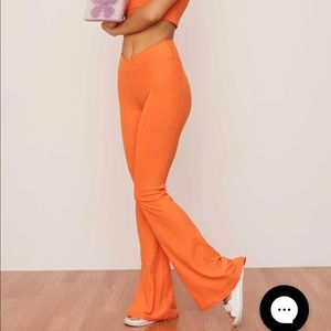 Wolven Tangerine Workout Set